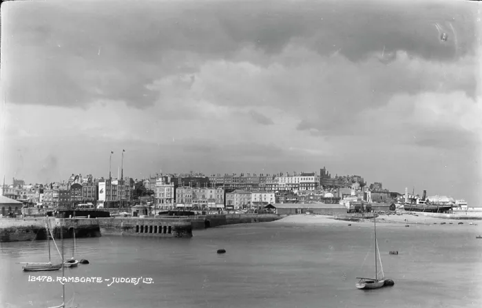 Framed Print : Ramsgate Harbour View Framed Print : Ramsgate Harbour View