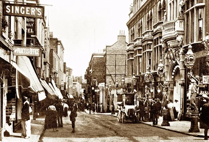 Framed Print : Ramsgate High Street early 1900's Framed Print : Ramsgate High Street early 1900's