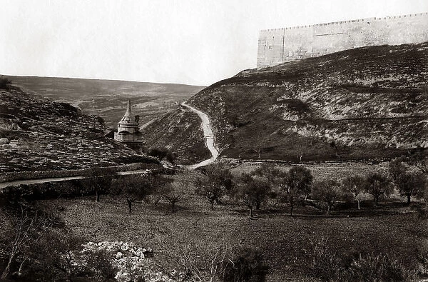 Raod of the Captivity, Jersualem, Paleestine (Israel) circa