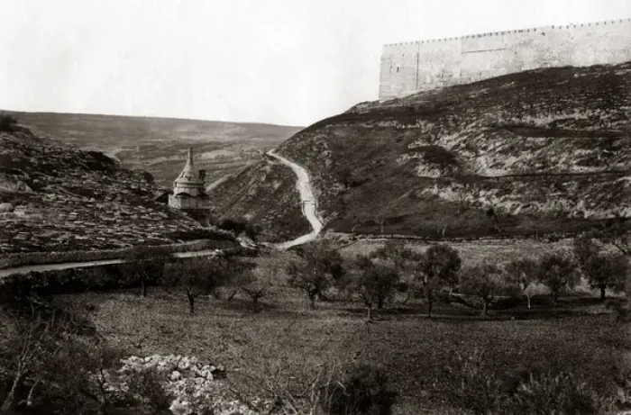 Framed Print : Raod of the Captivity, Jersualem, Paleestine (Israel) circa Framed Print : Raod of the Captivity, Jersualem, Paleestine (Israel) circa