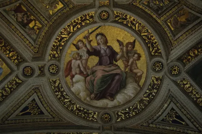 Framed Print : Raphael (1483-1520). Italian painter and architect. The Alle Framed Print : Raphael (1483-1520). Italian painter and architect. The Alle