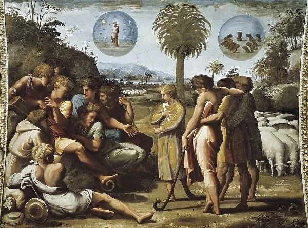 Raphael (1483-1520). Joseph Explaining His Dreams