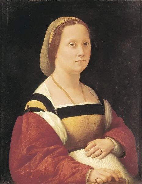 Raphael (1483-1520). Portrait of Pregnant Woman