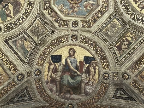 Raphael (1483-1520). Stanza of the Signatura