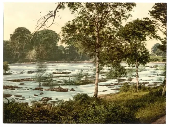 Framed Print : Rapids on the Shannon. County Limerick, Ireland Framed Print : Rapids on the Shannon. County Limerick, Ireland