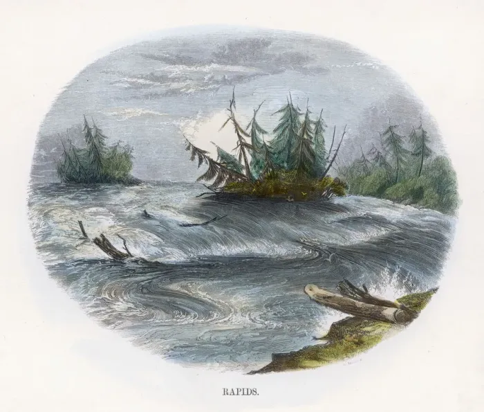 Framed Print : Rapids (Whimper) Framed Print : Rapids (Whimper)