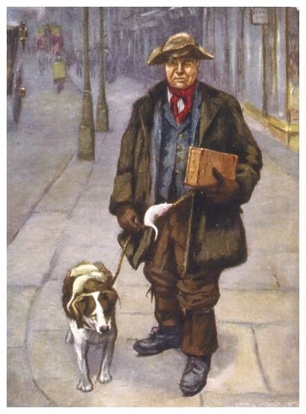 Rat Catcher and Dog. Available as Framed Prints, Photos, Wall Art and other  products #596843