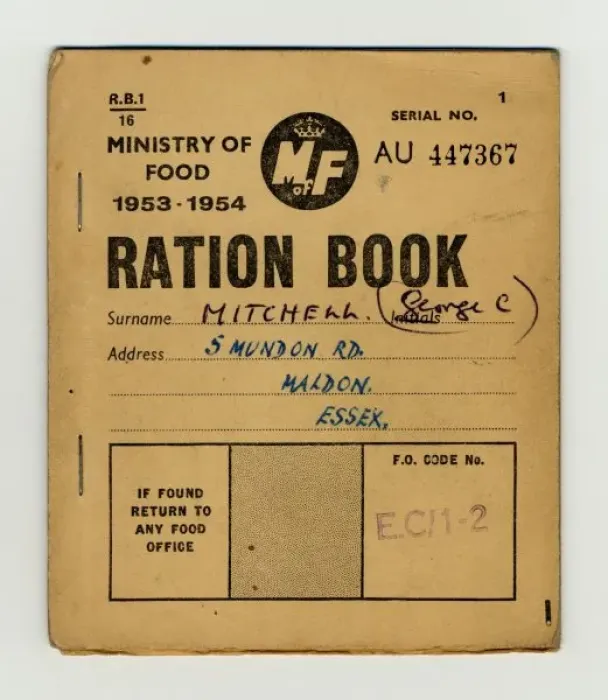 Framed Print : RATIONING 1953-54 Framed Print : RATIONING 1953-54