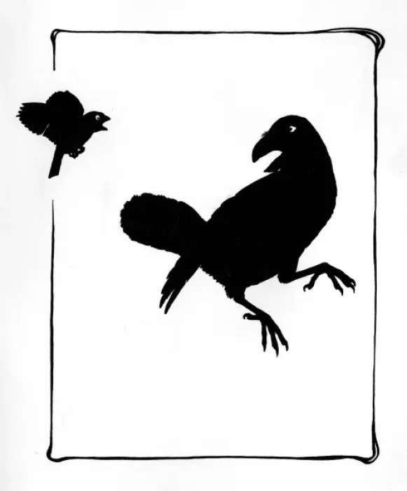 Framed Print : The raven refuses to help Jack Sparrow Framed Print : The raven refuses to help Jack Sparrow