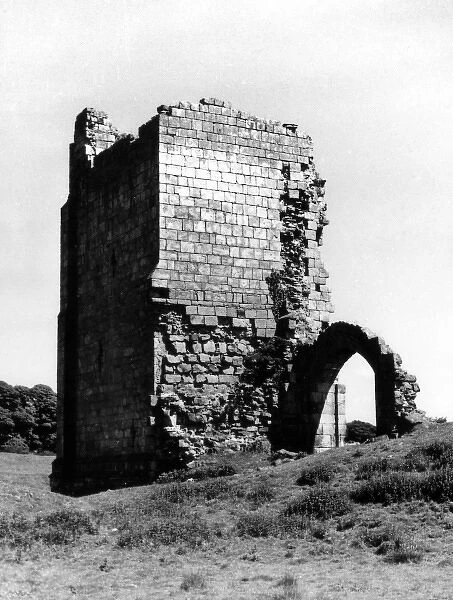 Ravensworth Castle. The ruins of Ravensworth Castle, home of the Fitzhugh family