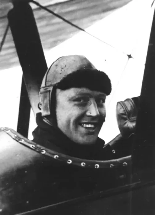 Framed Print : Raymond Collishaw, air ace, in his Sopwith Camel Framed Print : Raymond Collishaw, air ace, in his Sopwith Camel
