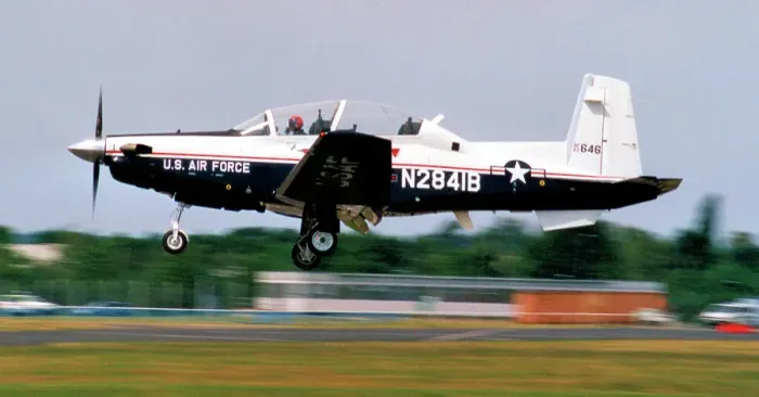 Framed Print : Raytheon T-6A Texan II N2841B - 02-3646 Framed Print : Raytheon T-6A Texan II N2841B - 02-3646
