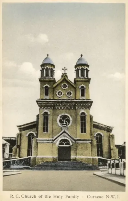 Framed Print : RC Church of the Holy Family, Curacao, West Indies Framed Print : RC Church of the Holy Family, Curacao, West Indies