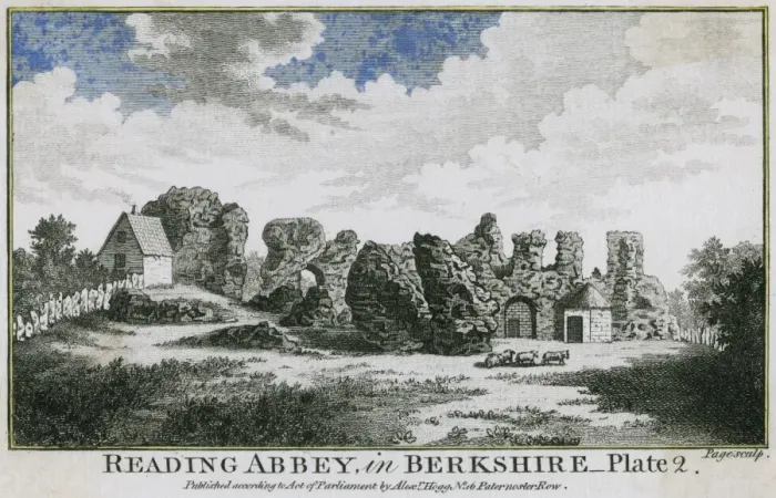 Framed Print : Reading Abbey, Berkshire Framed Print : Reading Abbey, Berkshire