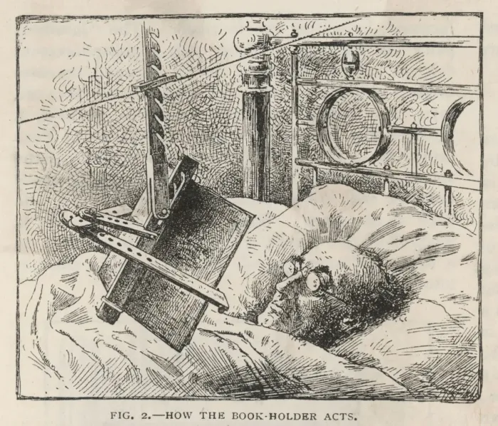 Framed Print : A Reading in Bed Device Framed Print : A Reading in Bed Device