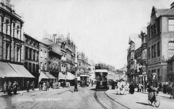 Framed Print : Reading / Broad Street Framed Print : Reading / Broad Street