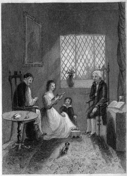Framed Print : Reading the Scriptures Framed Print : Reading the Scriptures
