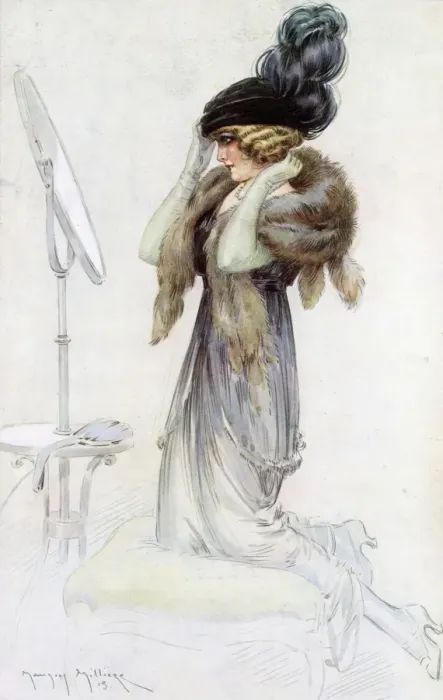 Framed Print : Ready to go out 1914 Framed Print : Ready to go out 1914