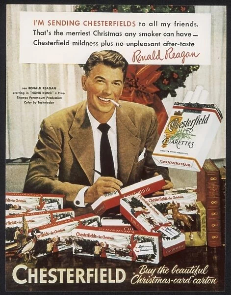 Reagan  /  Ronald  /  Cig Advert