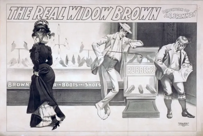 Framed Print : The real Widow Brown Framed Print : The real Widow Brown