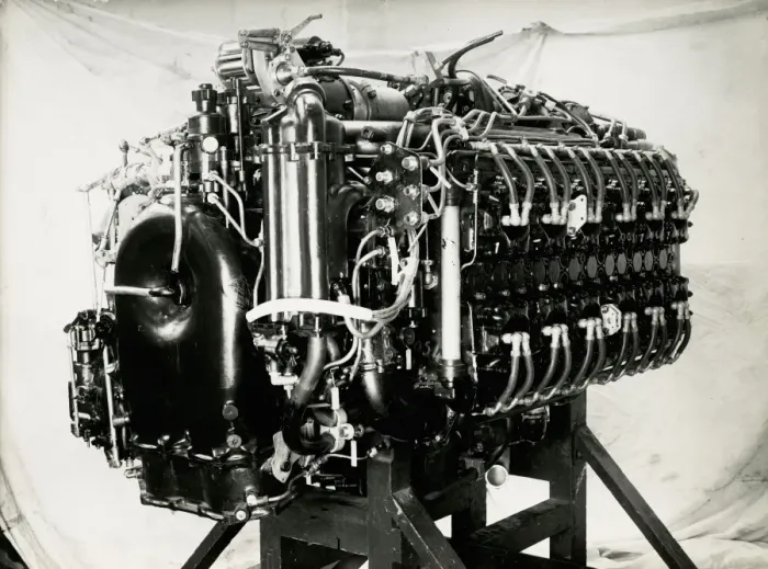 Framed Print : Rear equipment of the Sabre VII engine Framed Print : Rear equipment of the Sabre VII engine