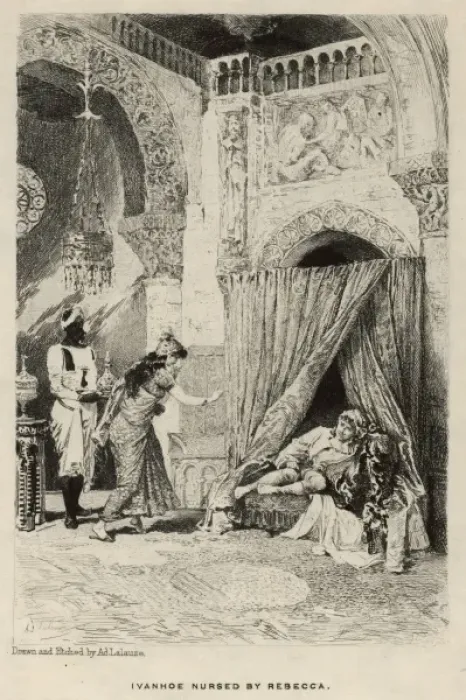 Framed Print : Rebecca Nurses Ivanhoe Framed Print : Rebecca Nurses Ivanhoe