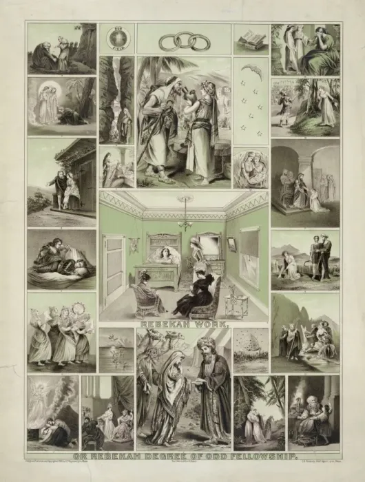 Framed Print : Or Rebekah degree of odd fellowship Framed Print : Or Rebekah degree of odd fellowship