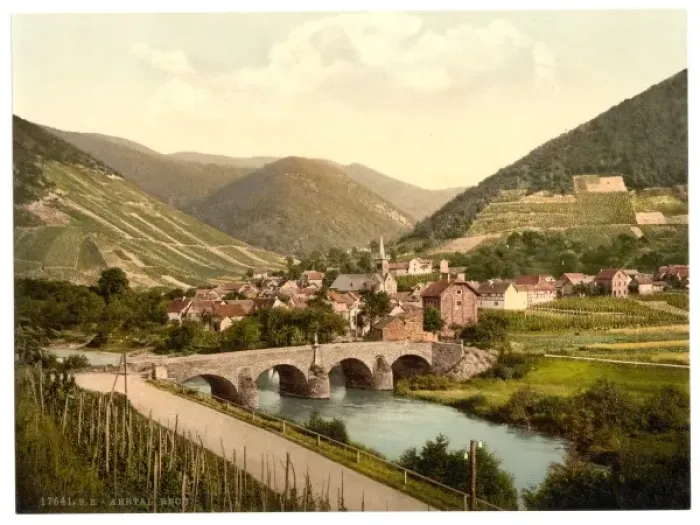 Framed Print : Rech, Ahrthal (i. e. Ahrtal), the Rhine, Germany Framed Print : Rech, Ahrthal (i. e. Ahrtal), the Rhine, Germany