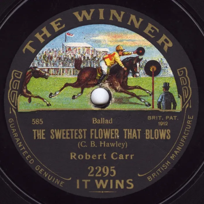 Framed Print : Record label - The Winner Framed Print : Record label - The Winner