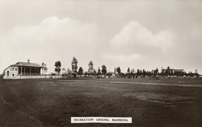 Framed Print : Recreation ground, Mafeking, South Africa Framed Print : Recreation ground, Mafeking, South Africa