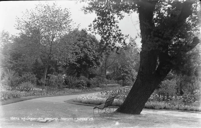 Framed Print : Recreation Ground in Yoking Framed Print : Recreation Ground in Yoking