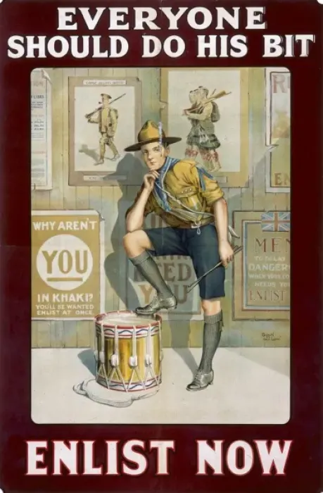 Framed Print : Recruitment poster for the British Army Framed Print : Recruitment poster for the British Army