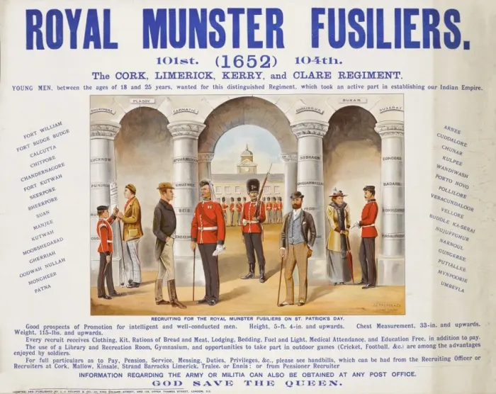 Framed Print : Recruitment Poster - British Military Framed Print : Recruitment Poster - British Military