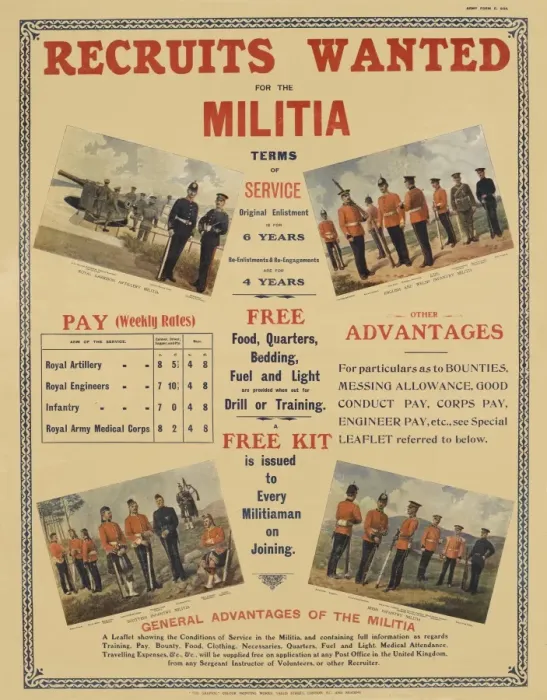 Framed Print : Recruitment Poster - British Military Framed Print : Recruitment Poster - British Military