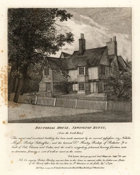 Framed Print : Rectorial House, Newington Butts Framed Print : Rectorial House, Newington Butts