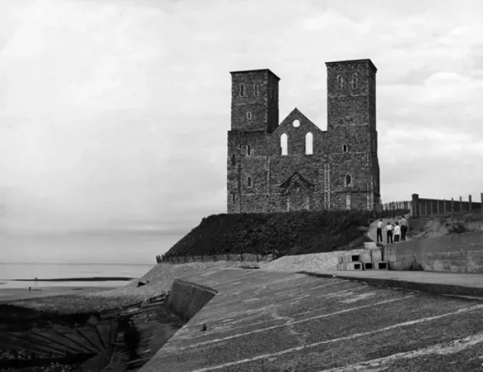 Framed Print : Reculver Church Framed Print : Reculver Church
