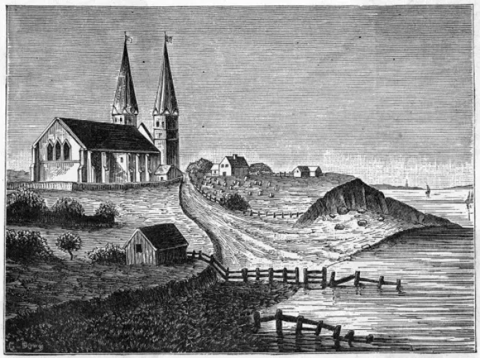 Framed Print : Reculver, Kent Framed Print : Reculver, Kent