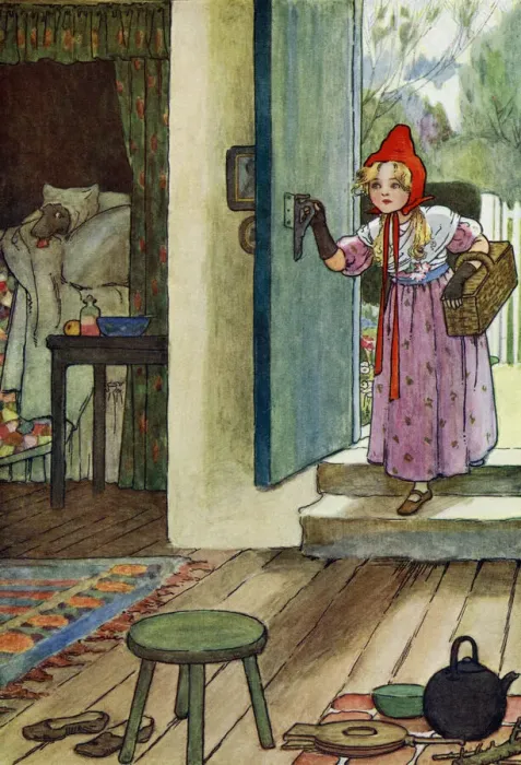 Framed Print : Red Cap (Red Riding Hood) Framed Print : Red Cap (Red Riding Hood)