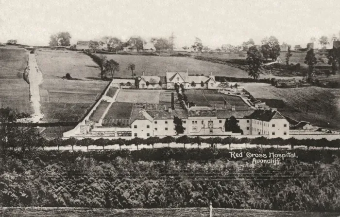 Framed Print : Red Cross Hospital, Avoncliff, Wiltshire Framed Print : Red Cross Hospital, Avoncliff, Wiltshire