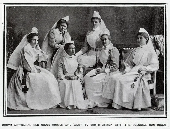 Framed Print : Red Cross Nurses - Boer War Framed Print : Red Cross Nurses - Boer War
