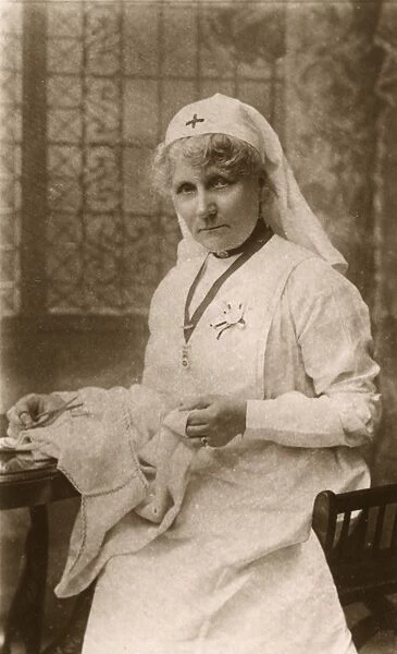 Red Cross volunteer nurse, WW1