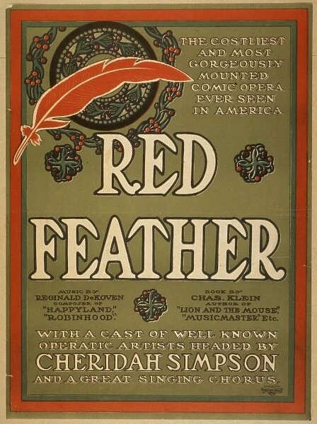 Red feather the costilest and most gorgeously mounted comic