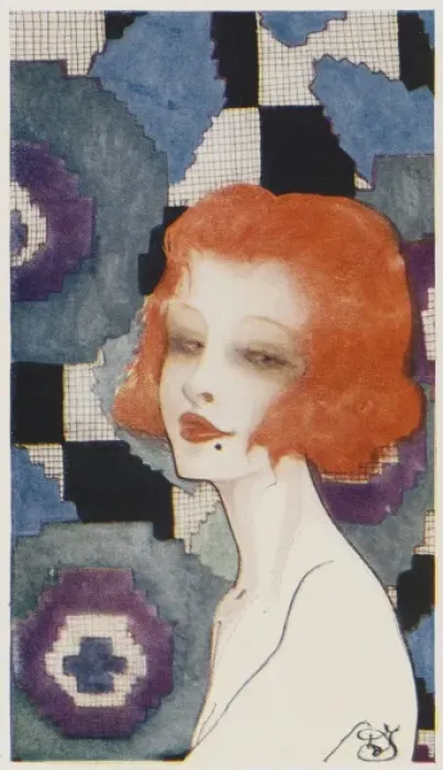 Framed Print : Red-Haired Girl Framed Print : Red-Haired Girl