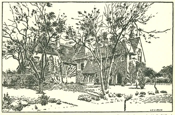 Framed Print : The Red House, Upton