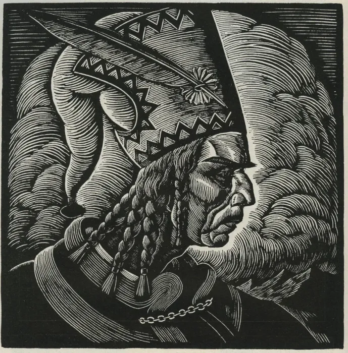 Framed Print : Red Indian chief Framed Print : Red Indian chief