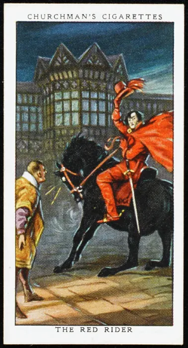 Framed Print : RED RIDER AT BRAMHALL Framed Print : RED RIDER AT BRAMHALL
