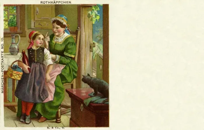 Framed Print : Red Riding Hood Framed Print : Red Riding Hood