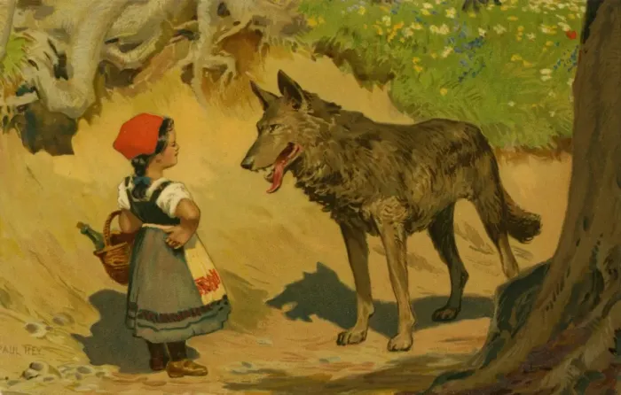 Framed Print : Red Riding Hood Framed Print : Red Riding Hood