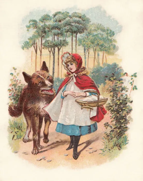 Framed Print : Red Riding Hood Framed Print : Red Riding Hood