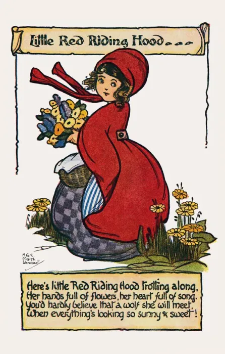Framed Print : Red Riding Hood Framed Print : Red Riding Hood